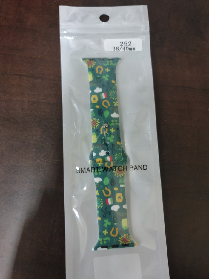 Apple Watch Luck of the Irish Silicone Band