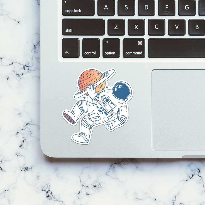 Astronaut Floting Sticker - Stickers | STICK IT UP