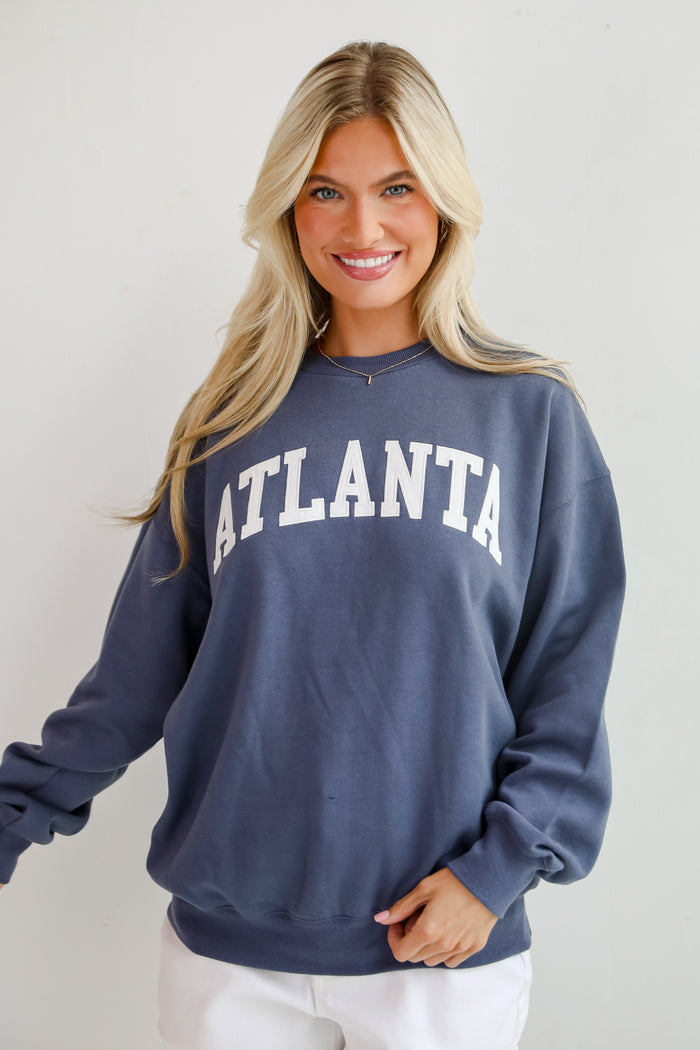Atlanta Embroidered Sweatshirt