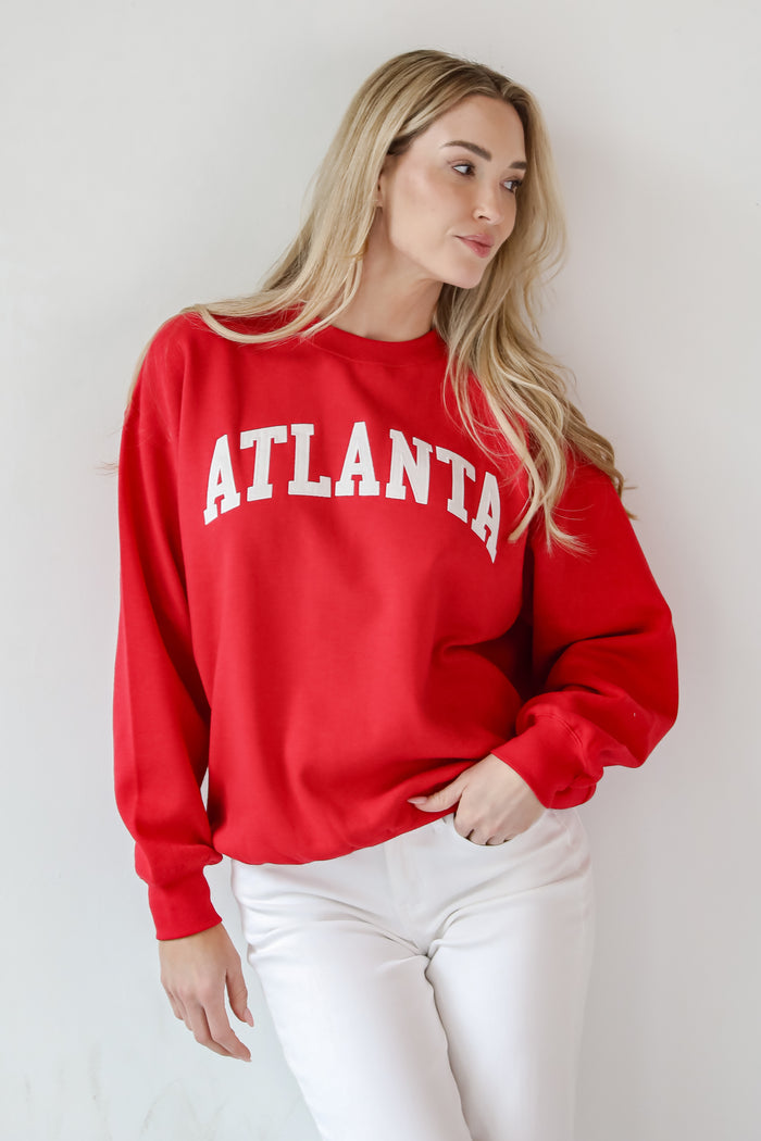 Atlanta Embroidered Sweatshirt