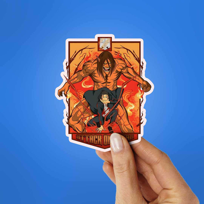 Attack On Titan Sticker - Stickers | STICK IT UP
