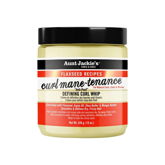 Aunt Jackie's Flaxseed Curl Mane-Tenance Curl Whip 15oz