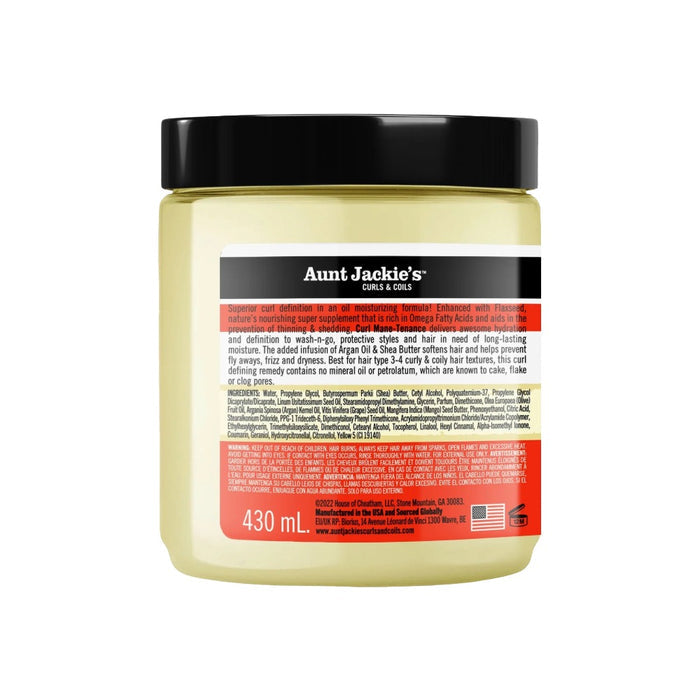 Aunt Jackie's Flaxseed Curl Mane-Tenance Curl Whip 15oz