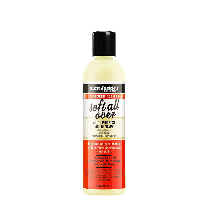 Aunt Jackie's Flaxseed Soft All Over Oil Therapy 8oz