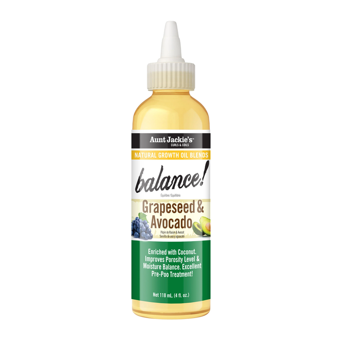 Aunt Jackie's Growth Oil [Balance!] 4oz