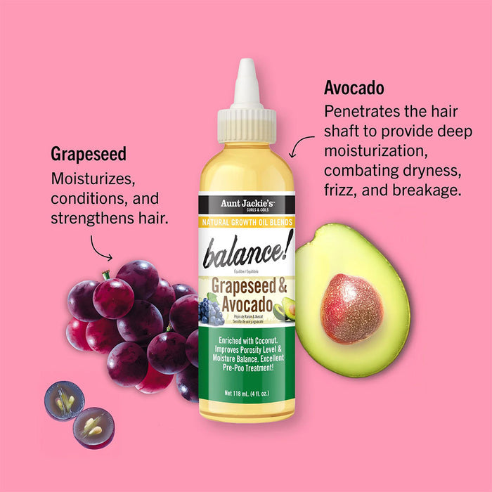 Aunt Jackie's Growth Oil [Balance!] 4oz