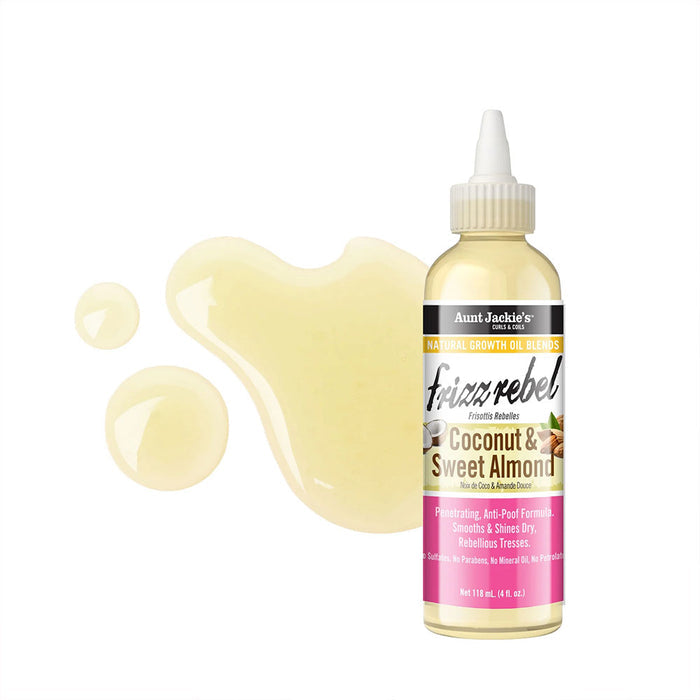 Aunt Jackie's Growth Oil [Frizz Rebel] 4oz