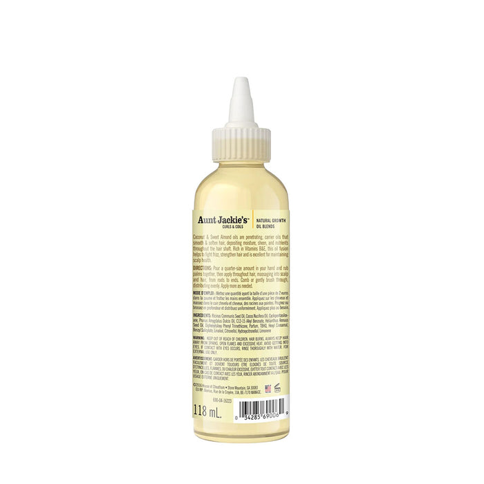 Aunt Jackie's Growth Oil [Frizz Rebel] 4oz
