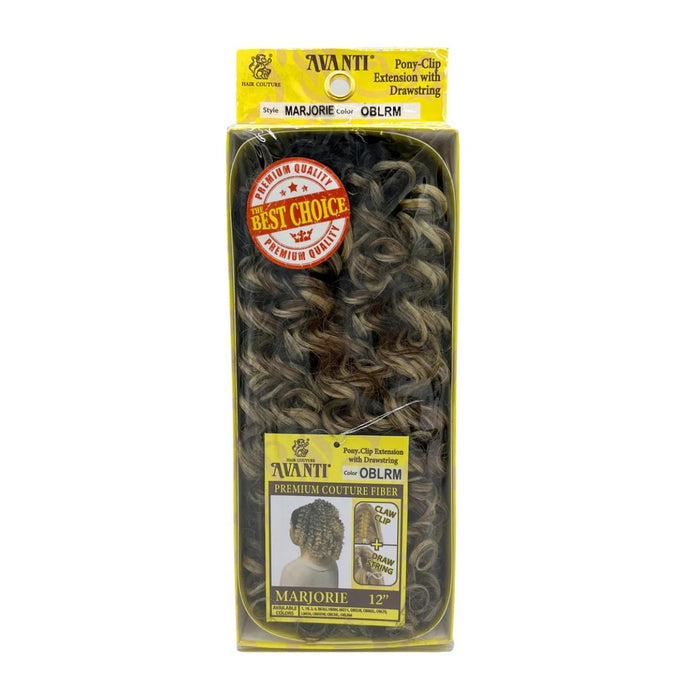 Avanti Pony Clip Drawstring Marjorie 12"