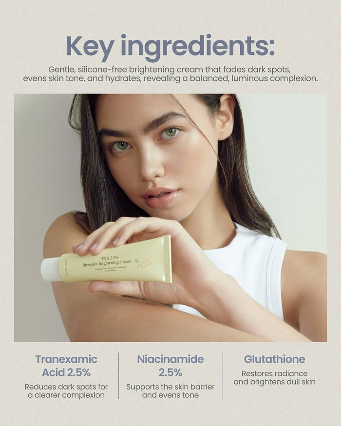 Axis - Y TXA 2.5% Intensive Brightening Cream 50ml كريم تفتيح مكثف Axis - Y TXA 2.5% - Princess Cosmetics Qatar