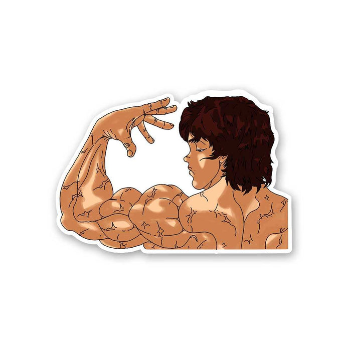 Baki Back Sticker - Stickers | STICK IT UP