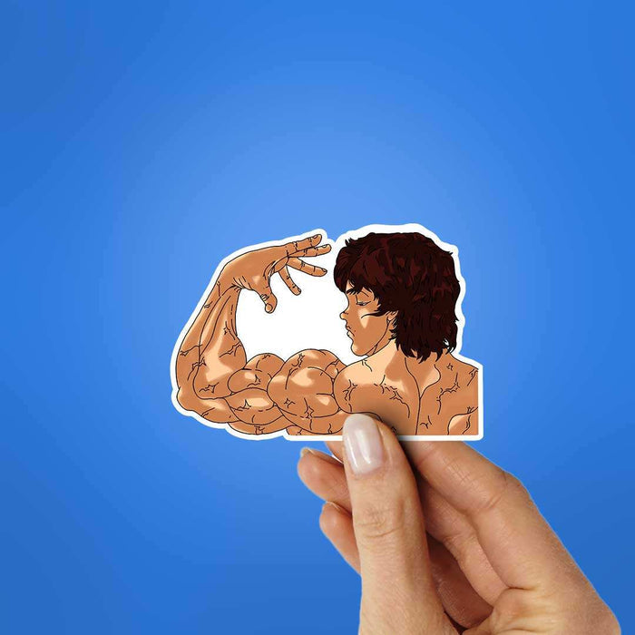 Baki Back Sticker - Stickers | STICK IT UP