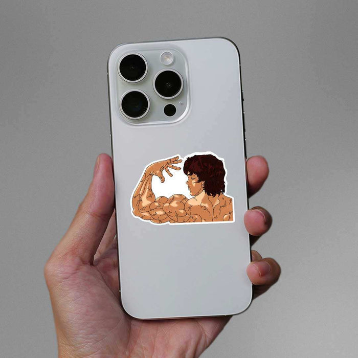 Baki Back Sticker - Stickers | STICK IT UP