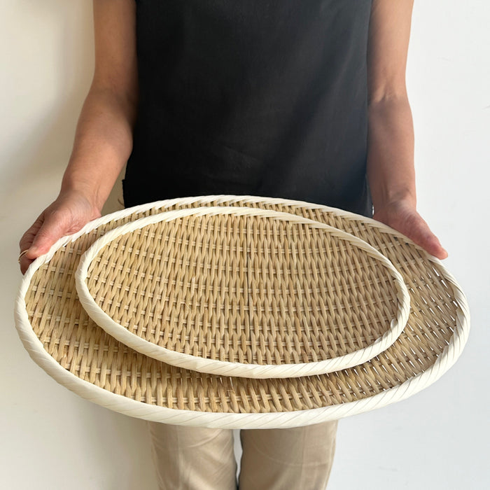 Bamboo Strainer Round