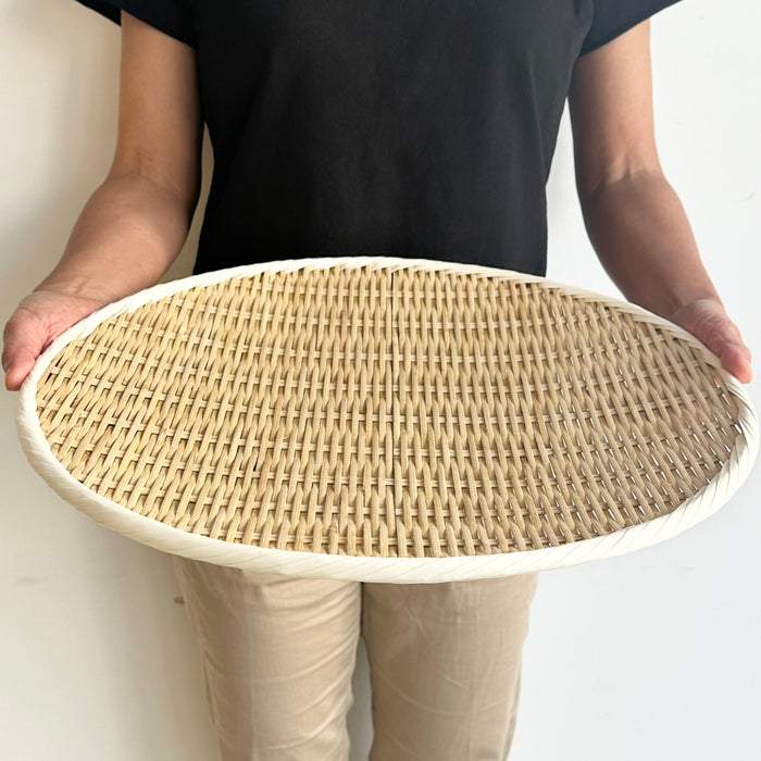 Bamboo Strainer Round