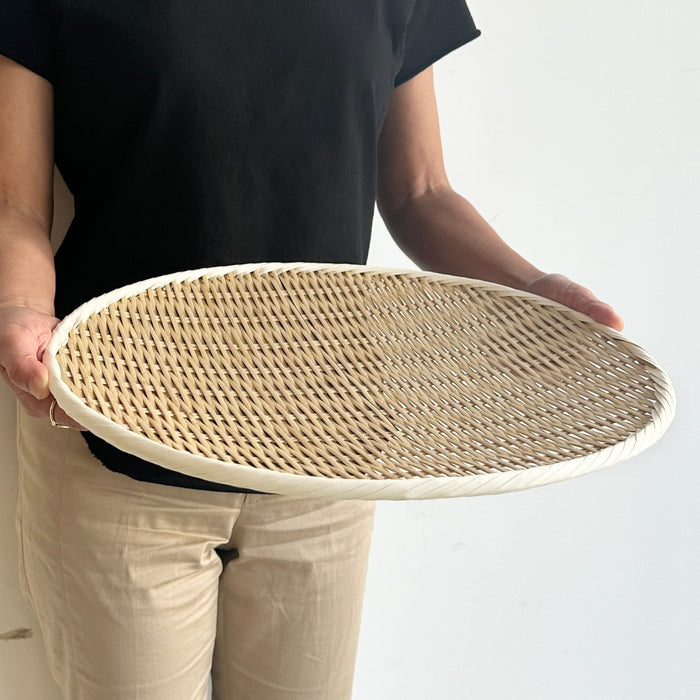Bamboo Strainer Round