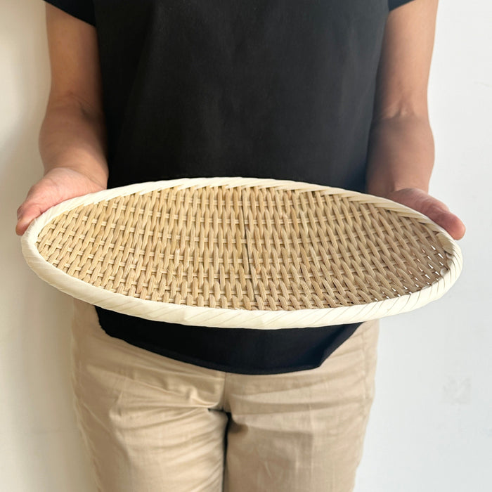 Bamboo Strainer Round