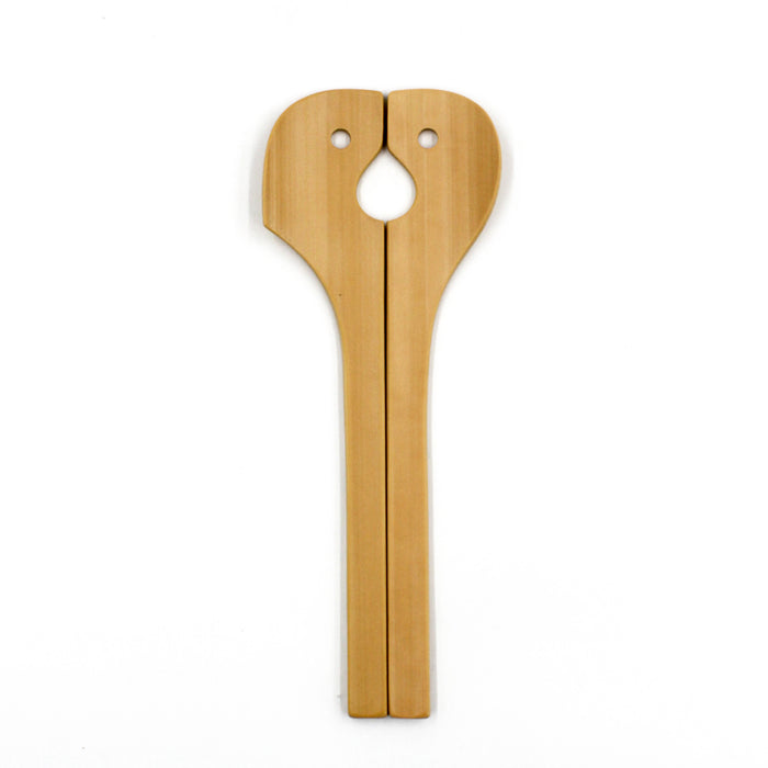 Bamboo Twin-Face Salad Server by Kai Nobuo Kobo