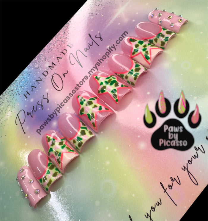 Barbie Camo RTS - Paws By Picasso Barbie Camo RTS