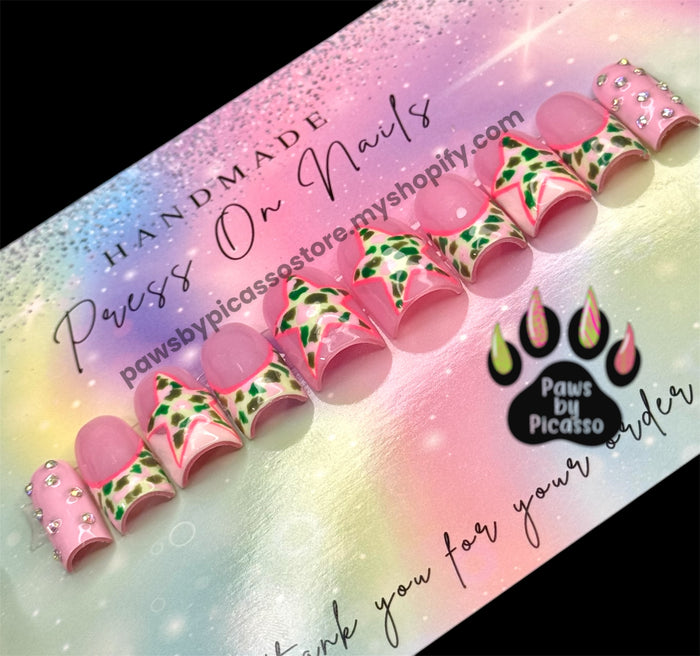 Barbie Camo RTS - Paws By Picasso Barbie Camo RTS