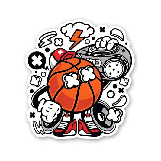 Basketball Beatbox Sticker - Stickers | STICK IT UP
