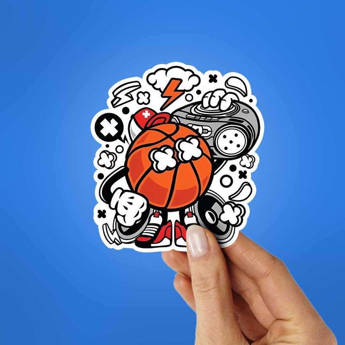 Basketball Beatbox Sticker - Stickers | STICK IT UP