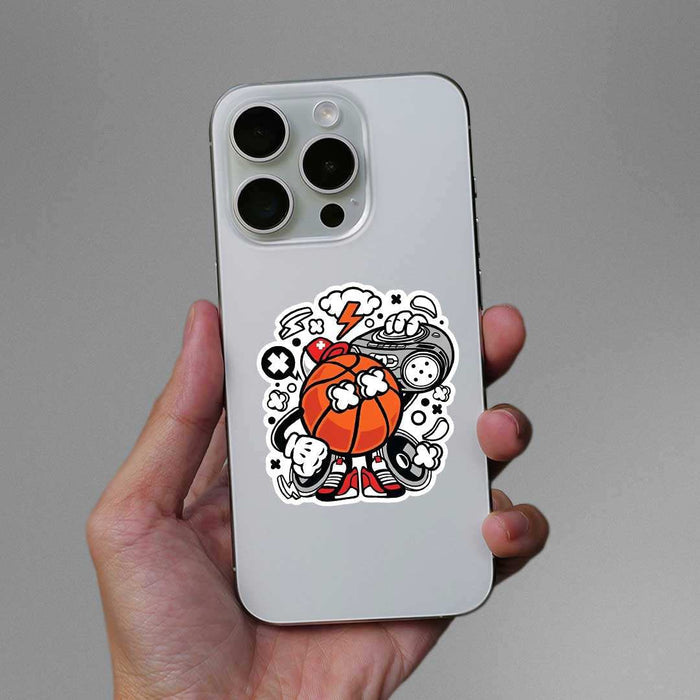 Basketball Beatbox Sticker - Stickers | STICK IT UP