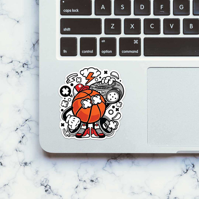 Basketball Beatbox Sticker - Stickers | STICK IT UP
