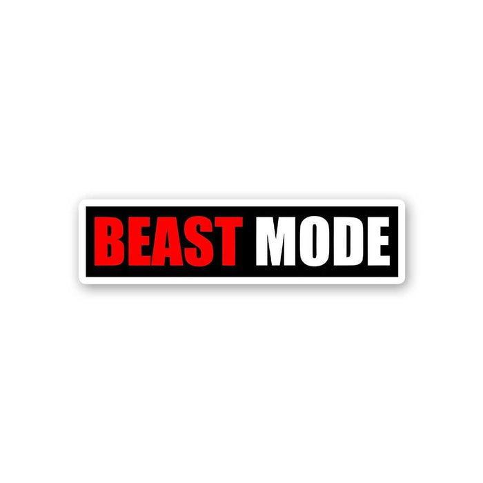 Beast Mode Sticker - Stickers | STICK IT UP