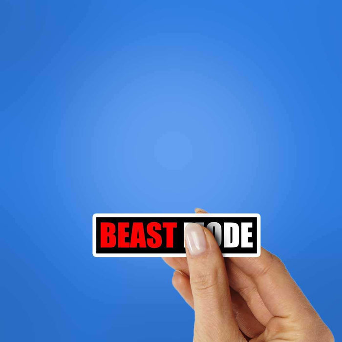 Beast Mode Sticker - Stickers | STICK IT UP