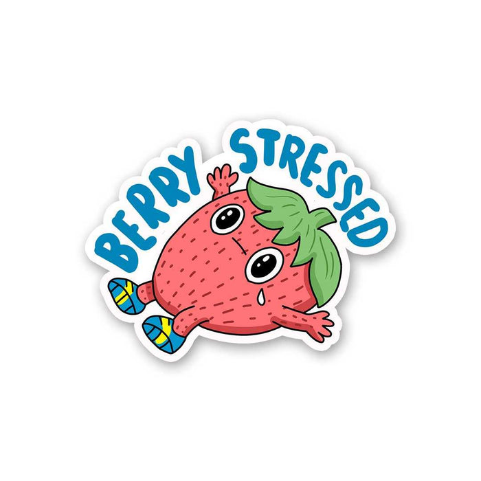 Berry Stressed Sticker - Stickers | STICK IT UP