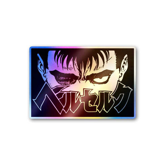 Berserk Holographic Sticker - Holographic stickers | STICK IT UP
