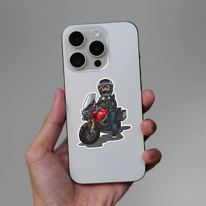 Biker Boy Sticker - Stickers | STICK IT UP