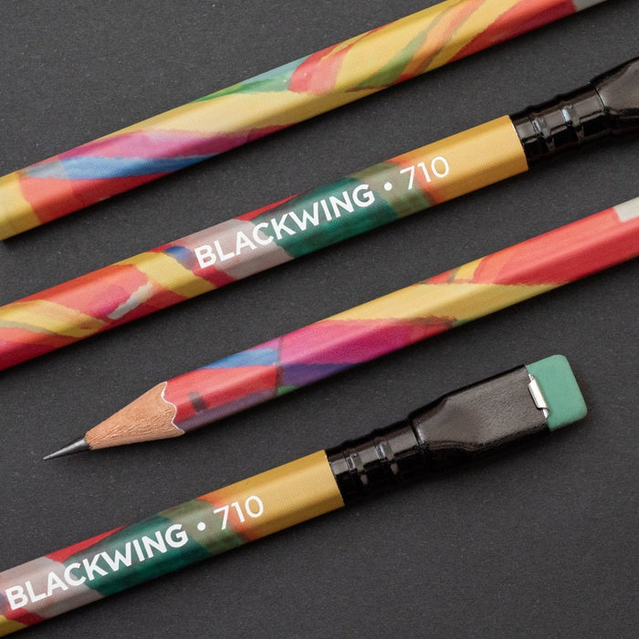 Blackwing Volume 710 pencils with colorful pattern