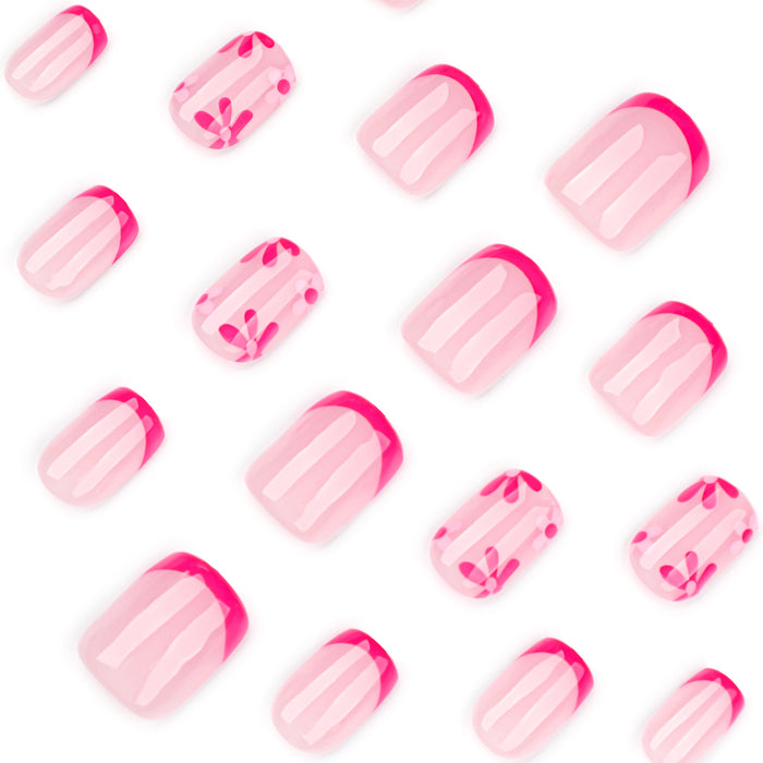 Blossom Tips | Short Square | EASY PRESS™
