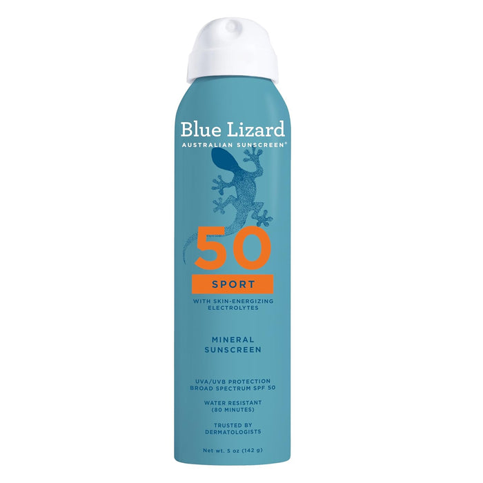 Blue Lizard Sport Mineral Sunscreen Spray SPF 50 (5oz)