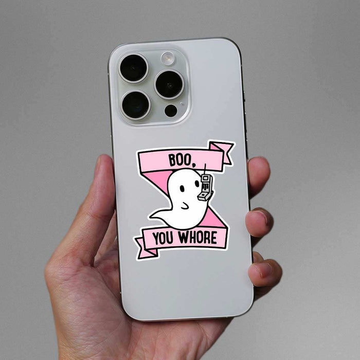 Boo, You Whore Sticker - Stickers | STICK IT UP