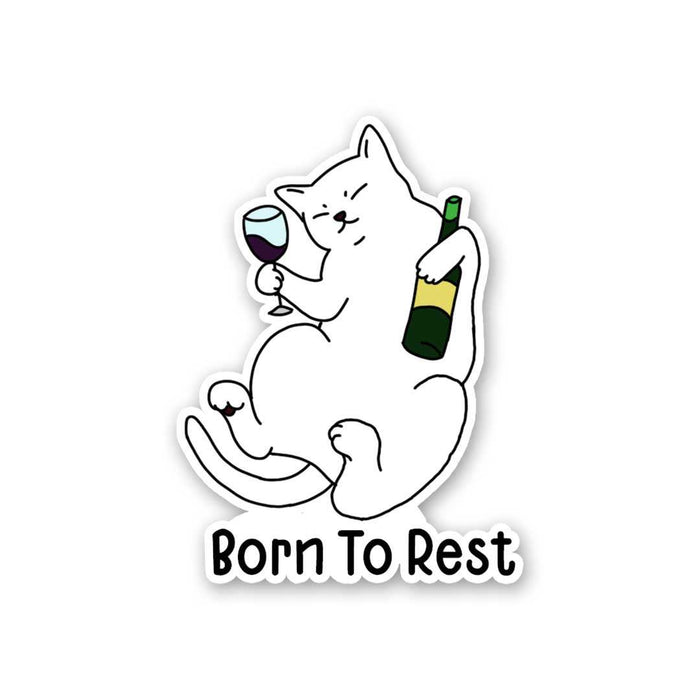 Born To Rest Sticker - Stickers | STICK IT UP
