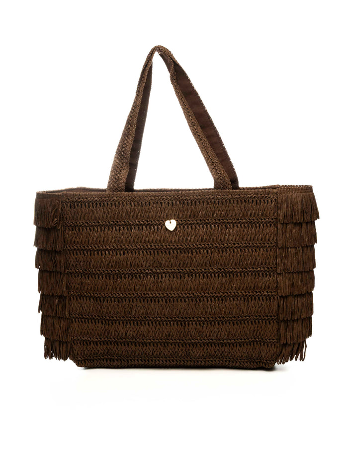 HATYOU borsa a spalla carta marrone BP0364 CARTA-MARRONE