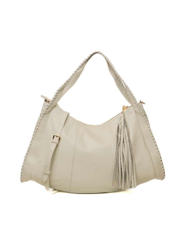 TOSCABLU borsa a spalla pelle bianca 617B51 PELLE-C00