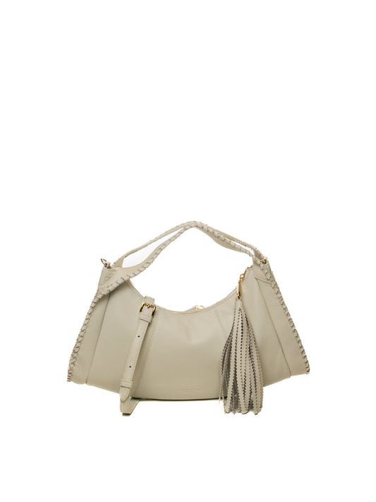 TOSCABLU borsa a spalla pelle bianca 617B52 PELLE-C00