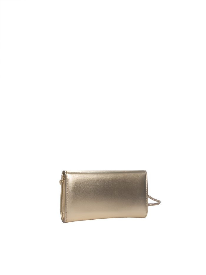 ALBANO borsa mini metal platino A1010 METAL-PLATINO