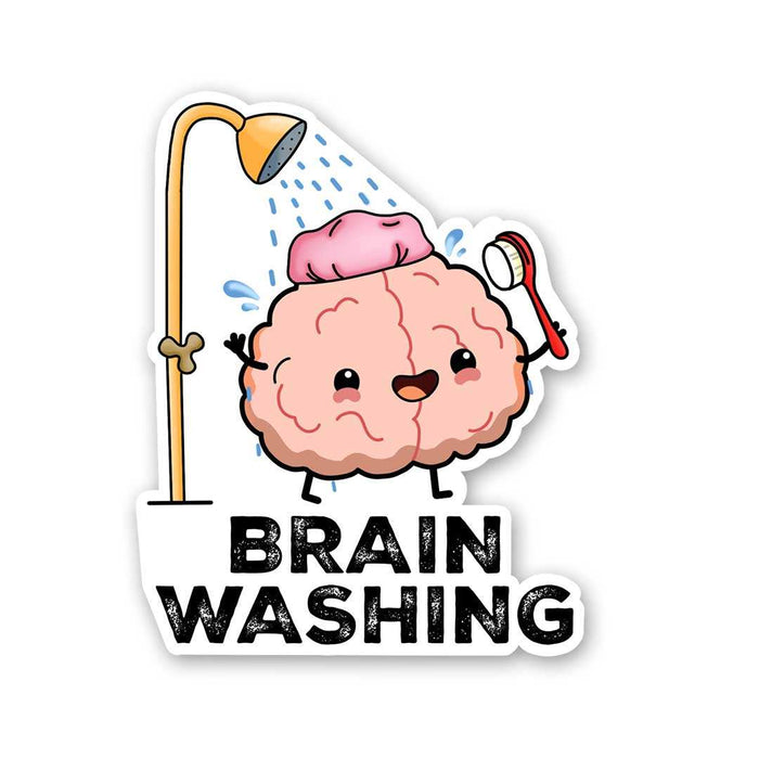 Brain Washing Sticker - Stickers | STICK IT UP