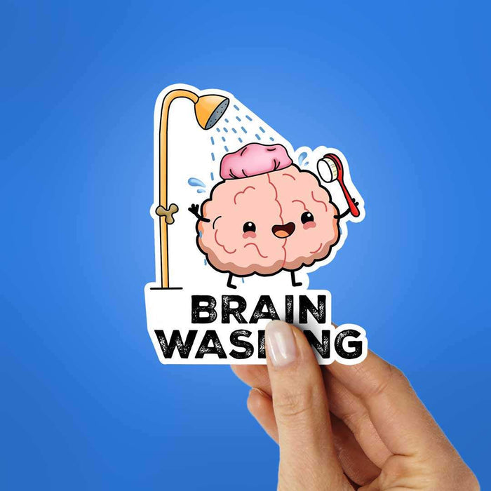 Brain Washing Sticker - Stickers | STICK IT UP