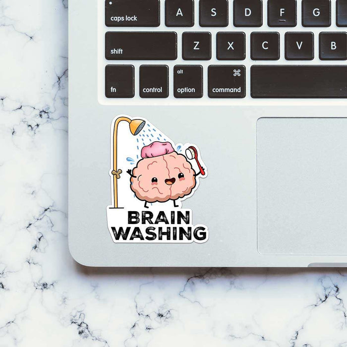 Brain Washing Sticker - Stickers | STICK IT UP