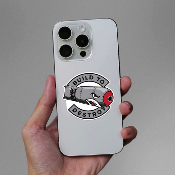 Buid To Destroy Sticker - Stickers | STICK IT UP