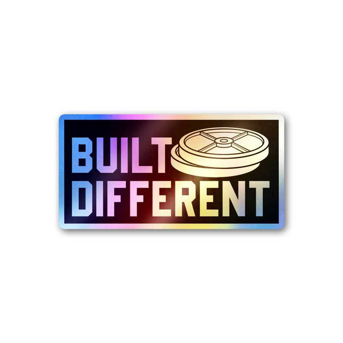 Build Different Holographic Sticker - Holographic stickers | STICK IT UP