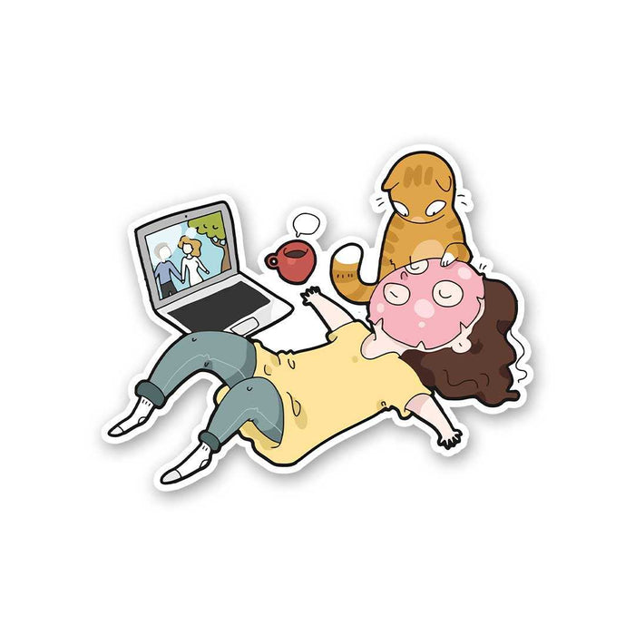 Cat Care Sticker - Stickers | STICK IT UP
