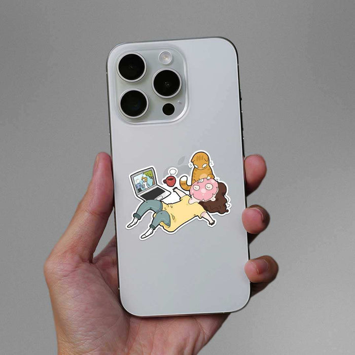 Cat Care Sticker - Stickers | STICK IT UP