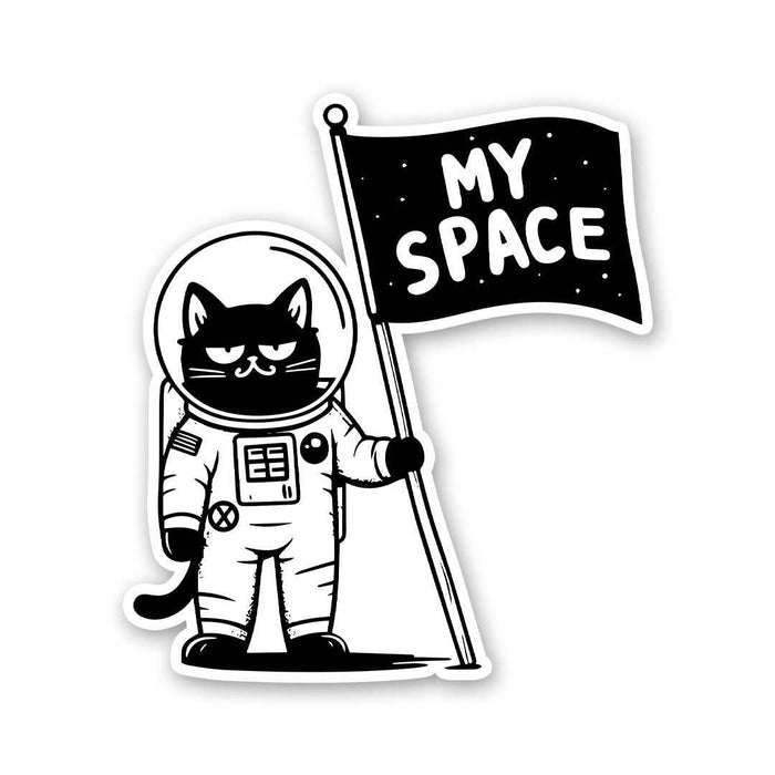 Cat Space Sticker - Stickers | STICK IT UP